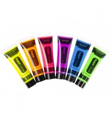 peinture pour le visage néon glow in dark, 14,2 ml